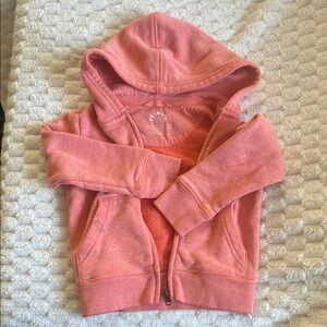 Primary zip hoodie in orange